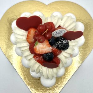 Pavlova Cœur pour St.Valentin